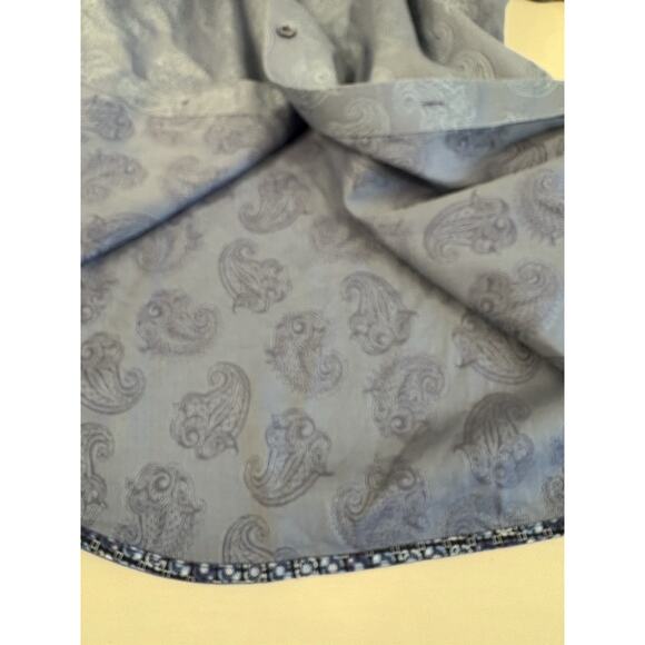 Robert Graham HAYSTACK Blue Paisley Classic Fit Button Up Long Sleeve Men’s L - Picture 5 of 16